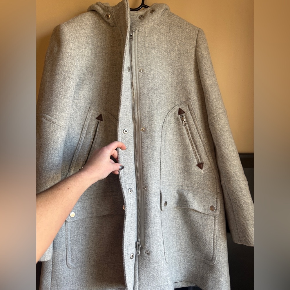 J. Crew Chateau Parka in Italian Stadium-Cloth Wool - Picture 4 of 8